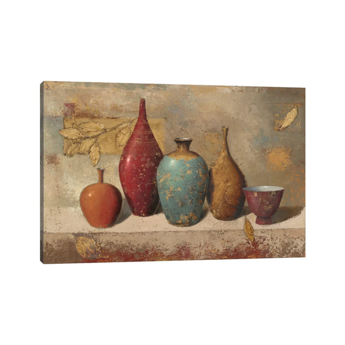 Bless international Leaves And Vessels Framed by James Wiens Painting